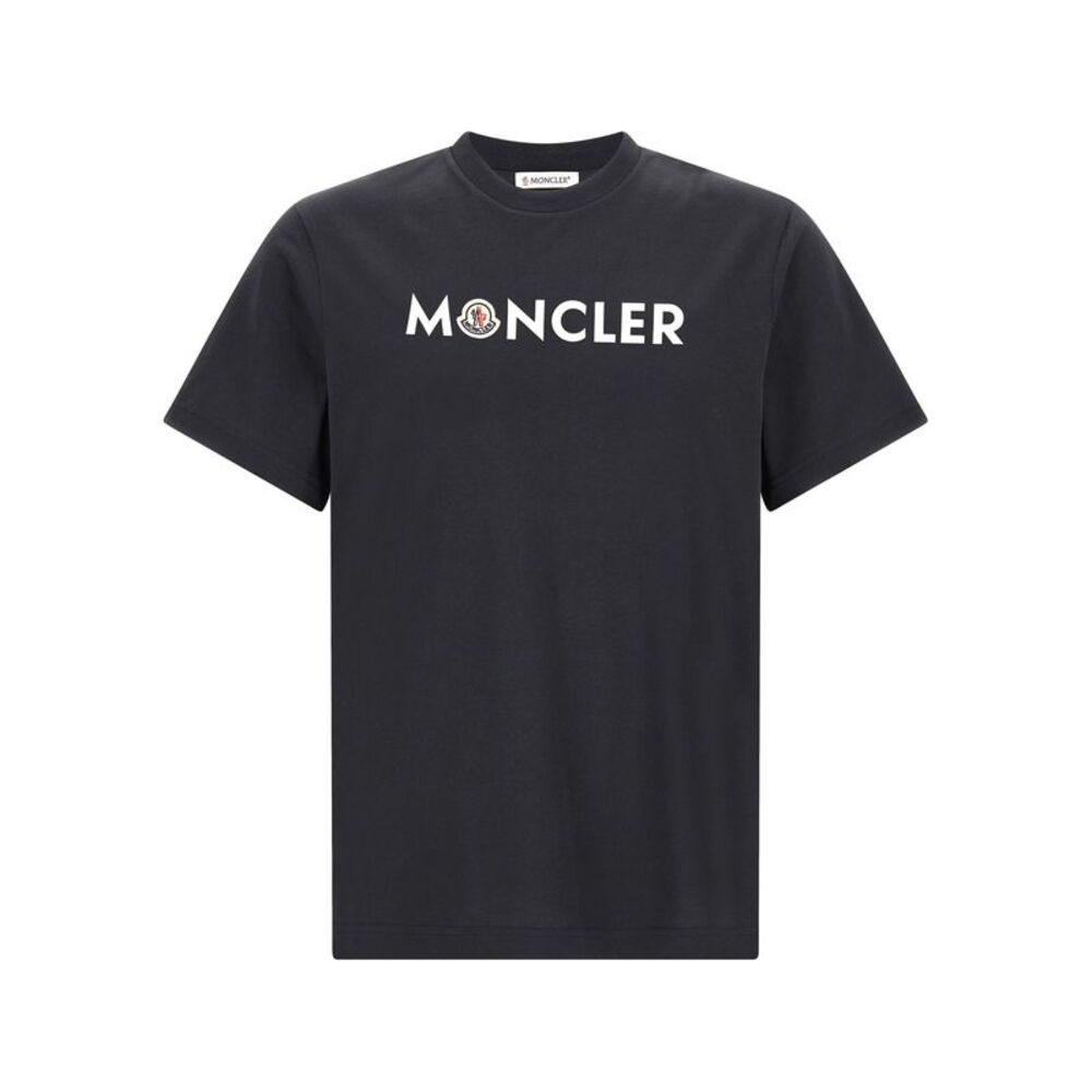 Moncler Blue Cotton Men's T-Shirt